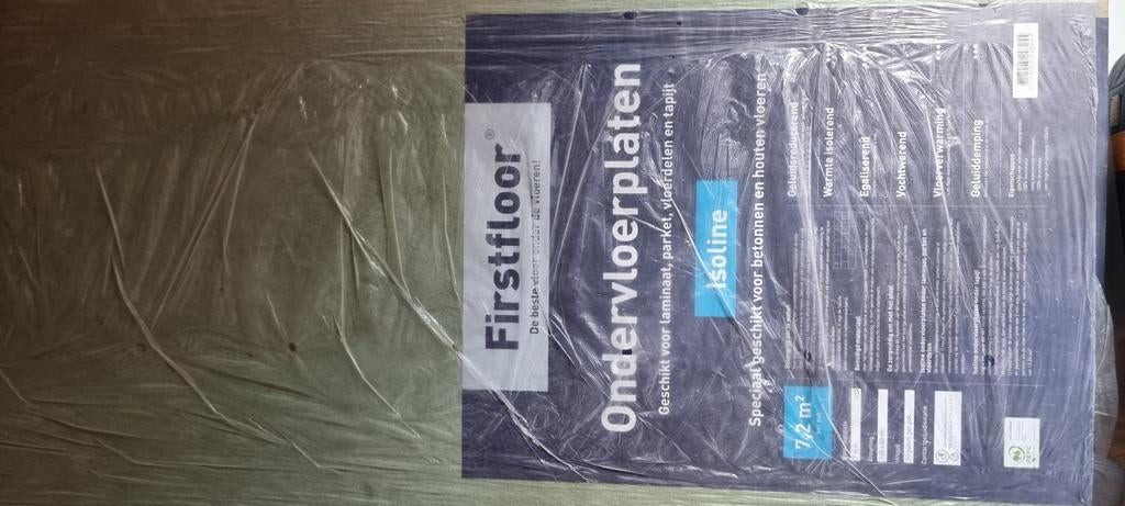 Ondervloer 7mm 15m2 Firstfloor isoline