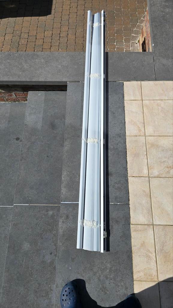 Nieuwe witte horizontale aluminiumen lamellen, Huis en Inrichting, Stoffering | Gordijnen en Lamellen, Ophalen, Nieuw, Wit