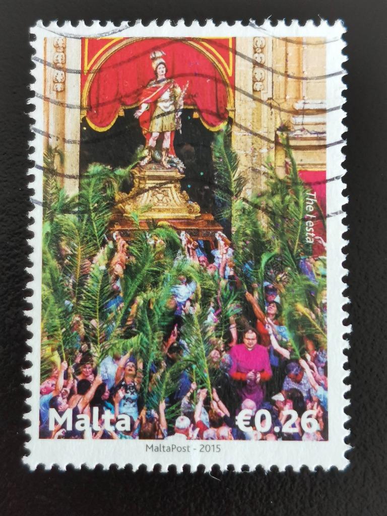 Malte 2015 - Fête de Saint Georges sur l'île de Gozo, Enlèvement ou Envoi, Malte, Affranchi
