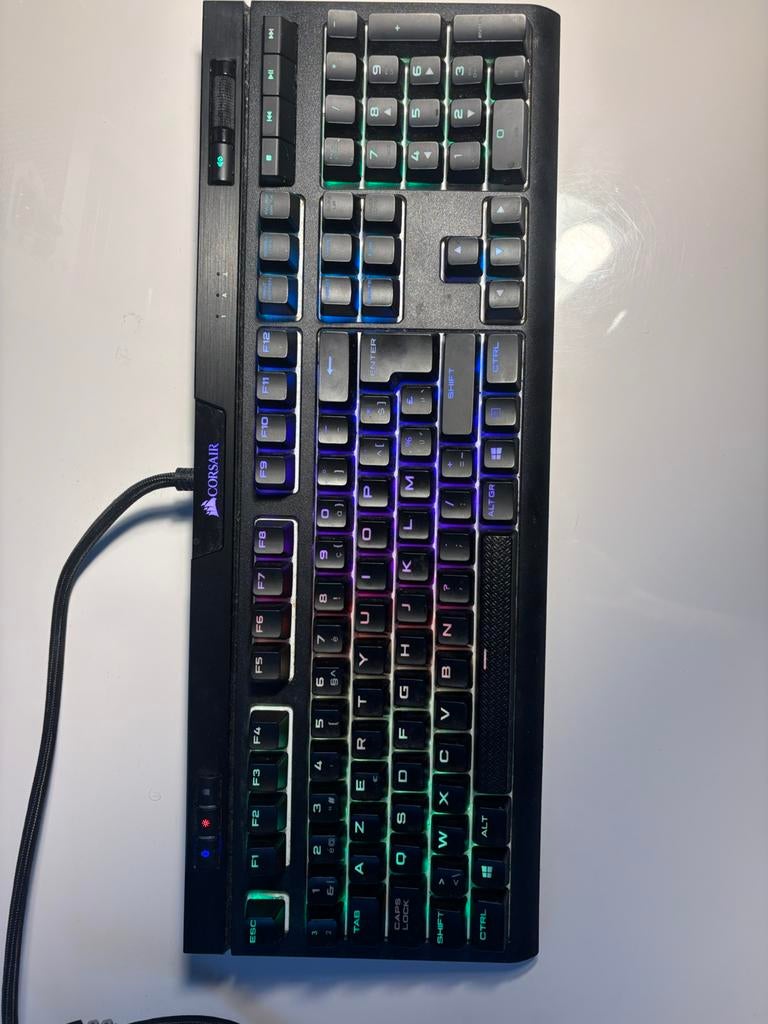 Toetsenbord - Corsair Strafe RGB MK.2 Keyboard, Ophalen, Gebruikt, Gaming toetsenbord, Azerty