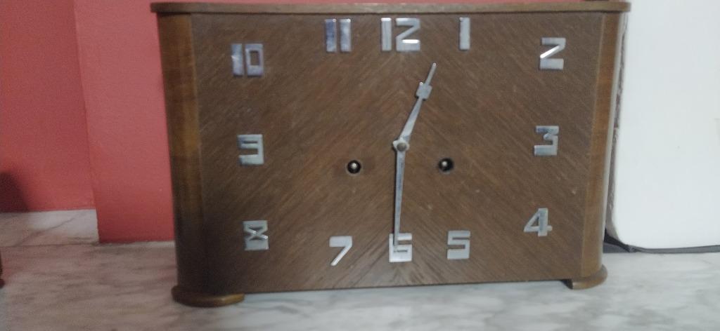 Art deco tafelklok, Antiek en Kunst, Antiek | Klokken, Ophalen of Verzenden