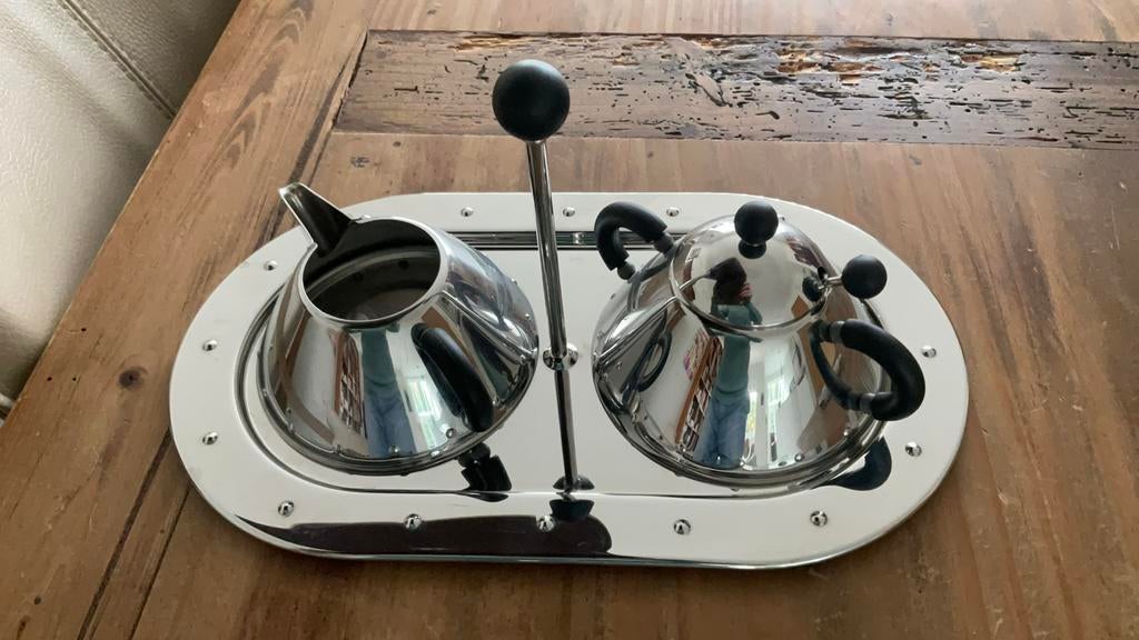 Design suikerpot  en melkkan van Alessi, Ophalen of Verzenden
