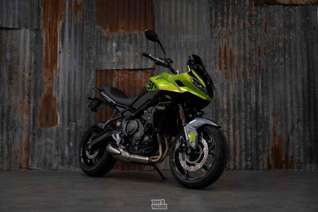 ***new*** Triumph Tiger Sport 660- Roulette Green, Meer dan 35 kW, Toermotor, Minimaal motorrijbewijs A2, 660 cc