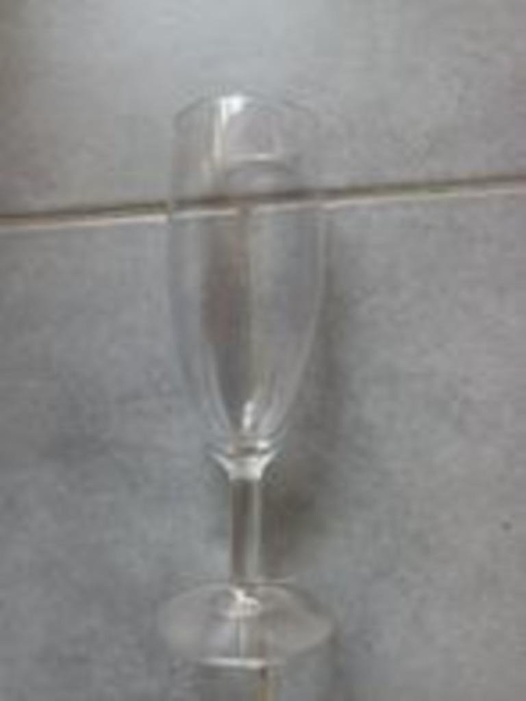 6 cava glazen, Ophalen of Verzenden, Zo goed als nieuw, Overige typen