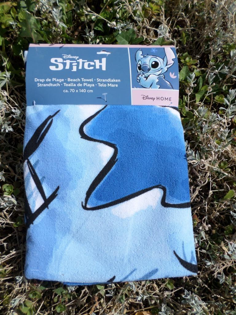Drap de place Essuie Serviette Torchon Couverture Stitch, Enlèvement ou Envoi, Neuf, Bleu, Serviette