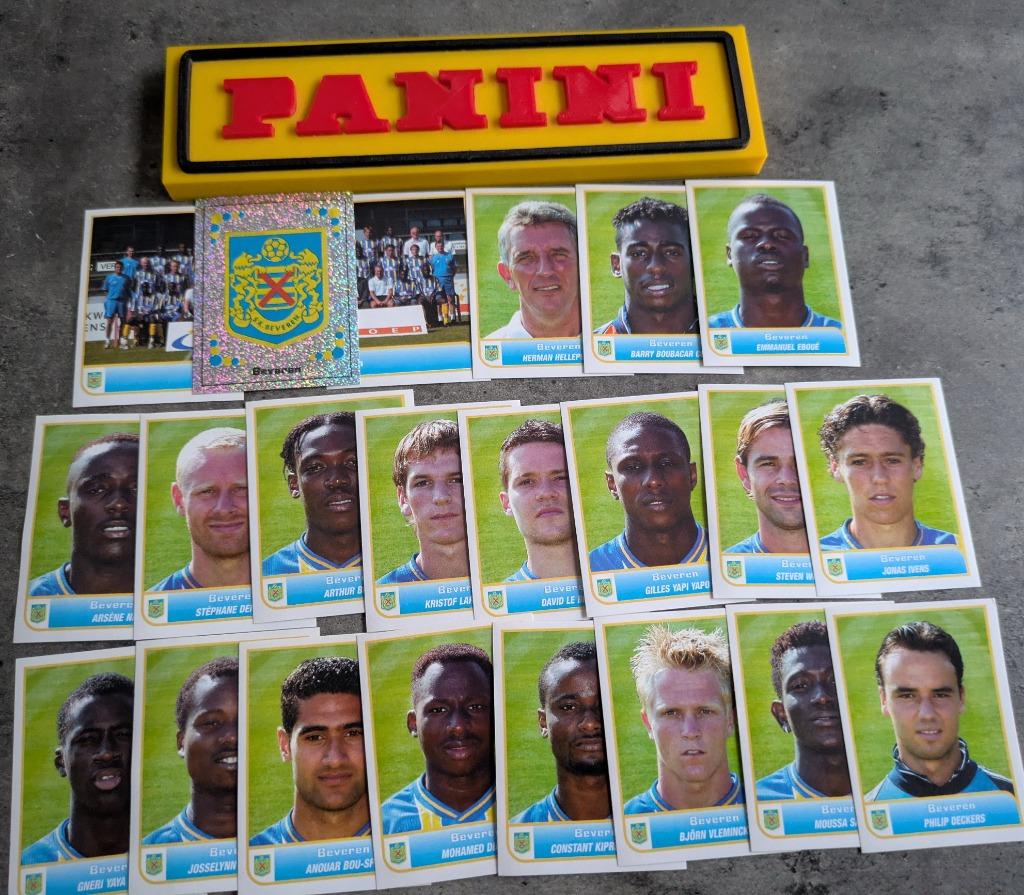 Autocollants de football Panini 2004 22X BEVEREN 2004, Envoi, Neuf