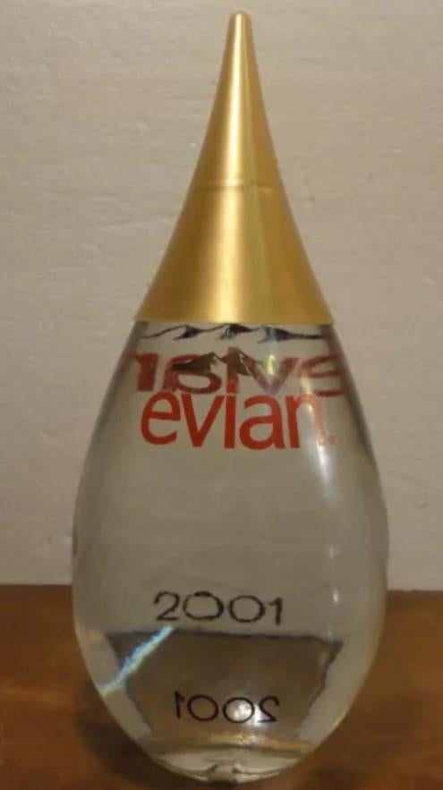 Glazenfles 'waterdruppel'  Bouteille verre 'goutte eau' 2001, Ophalen, Nieuw, Overige typen