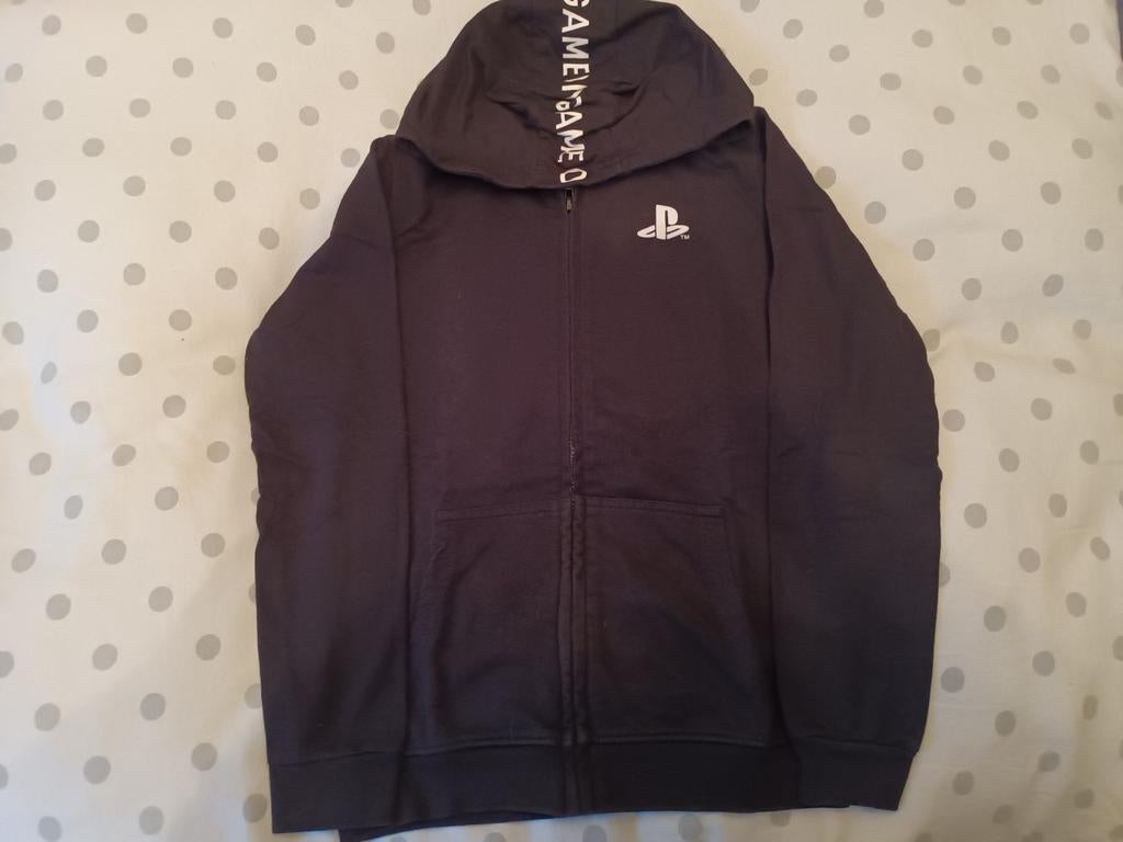 Zwarte trui Playstation maat 152, Ophalen, Zo goed als nieuw, Trui of Vest