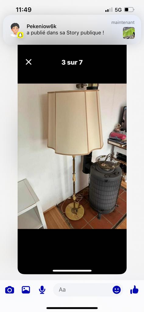 Lampadaire des années 1970, Enlèvement