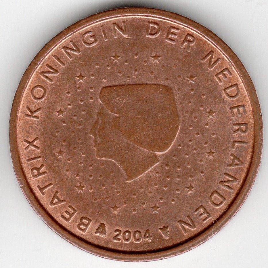 Nederland : 2 Cent 2004  KM#234  Ref 10531, Postzegels en Munten, Munten | Europa | Euromunten, Ophalen of Verzenden, Overige landen