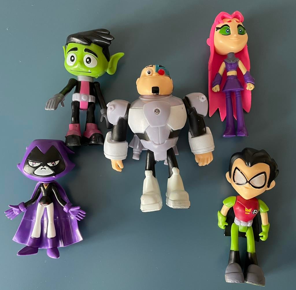 Figurines de poupées Teen Titans, Enlèvement ou Envoi, Comme neuf