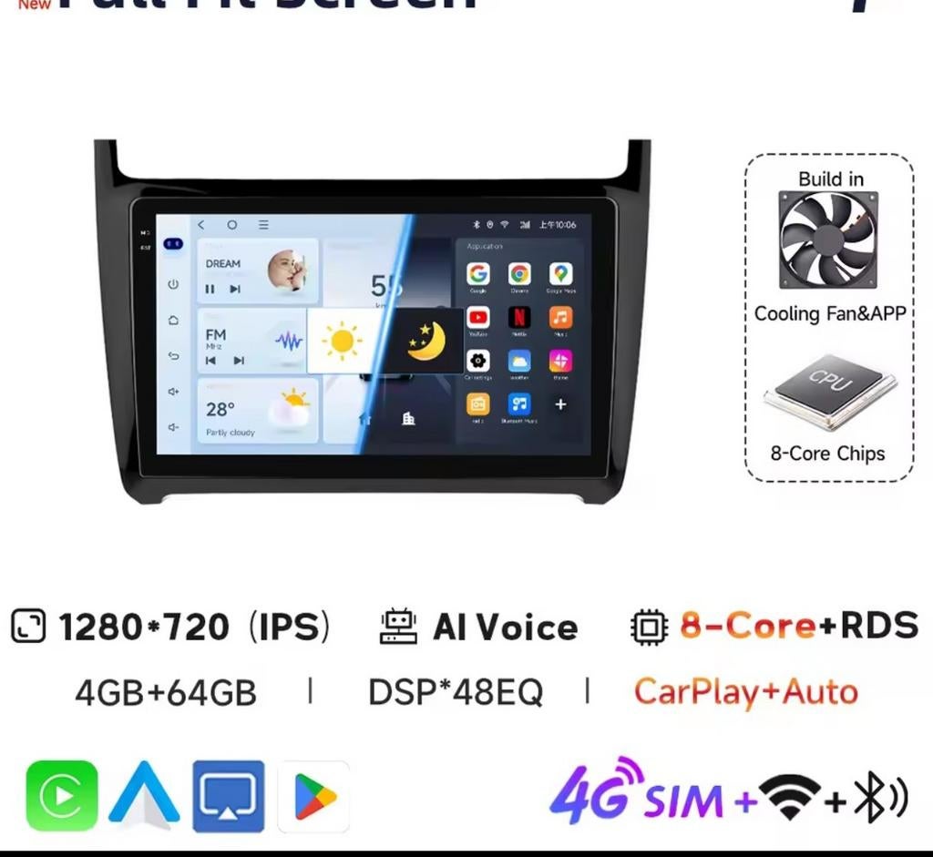 VW Polo carplay, Ophalen, Nieuw