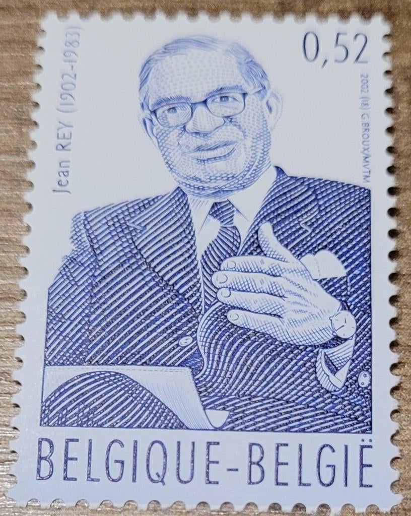 Oude postzegel: Jean Rey (postfris), Sans timbre, Enlèvement ou Envoi, Non oblitéré, Timbre-poste