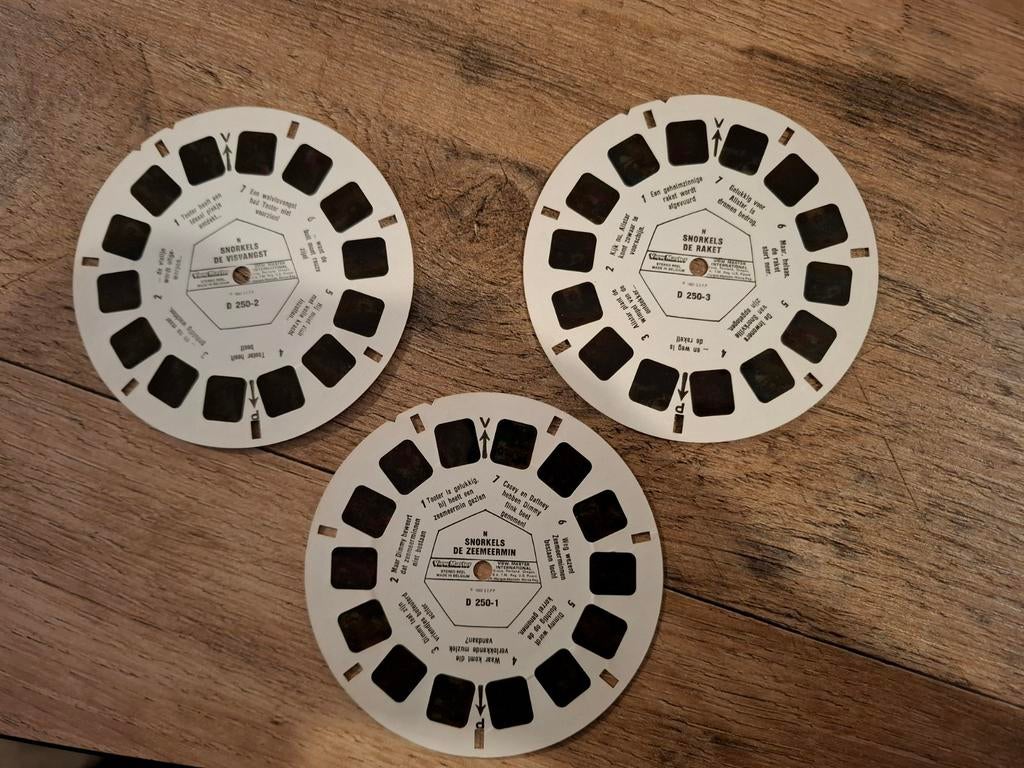 Viewmaster : de snorkels, Verzamelen, Verzenden, Zo goed als nieuw