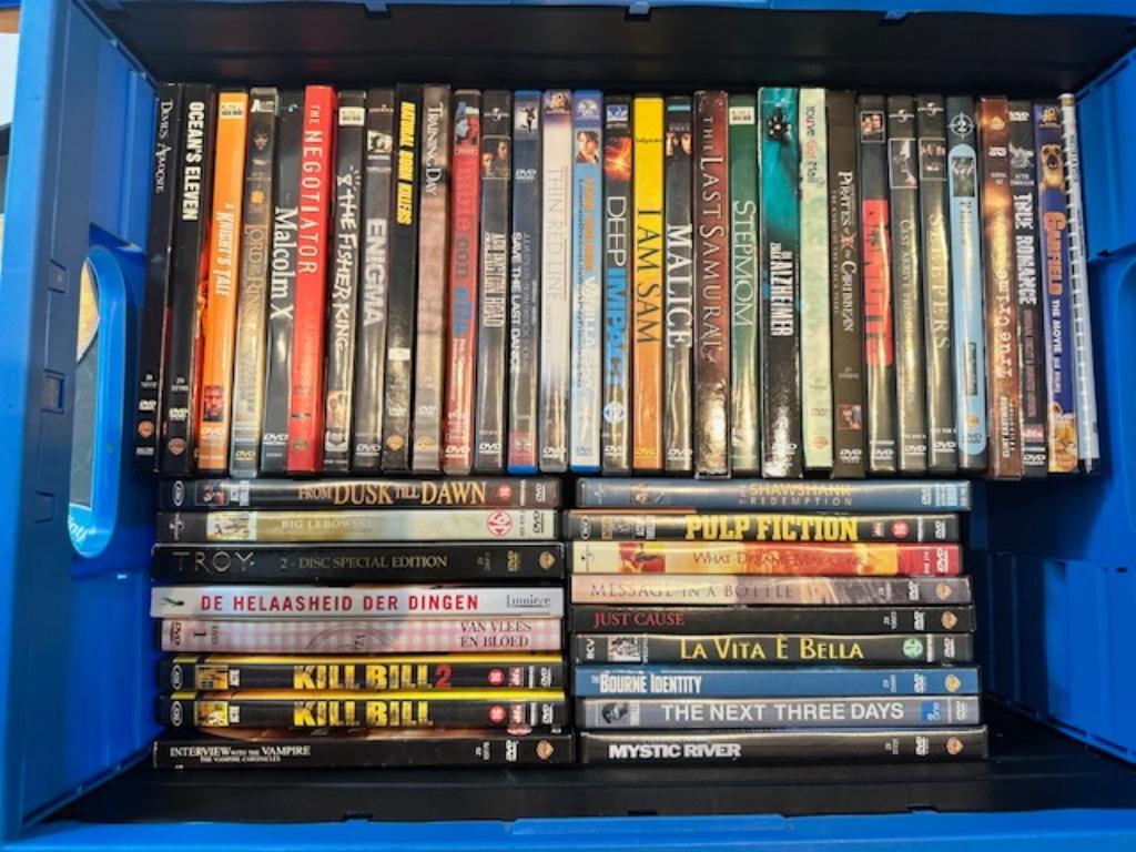 DVD's (60 stuks) - verschillende genres, Alle leeftijden, Ophalen, Zo goed als nieuw