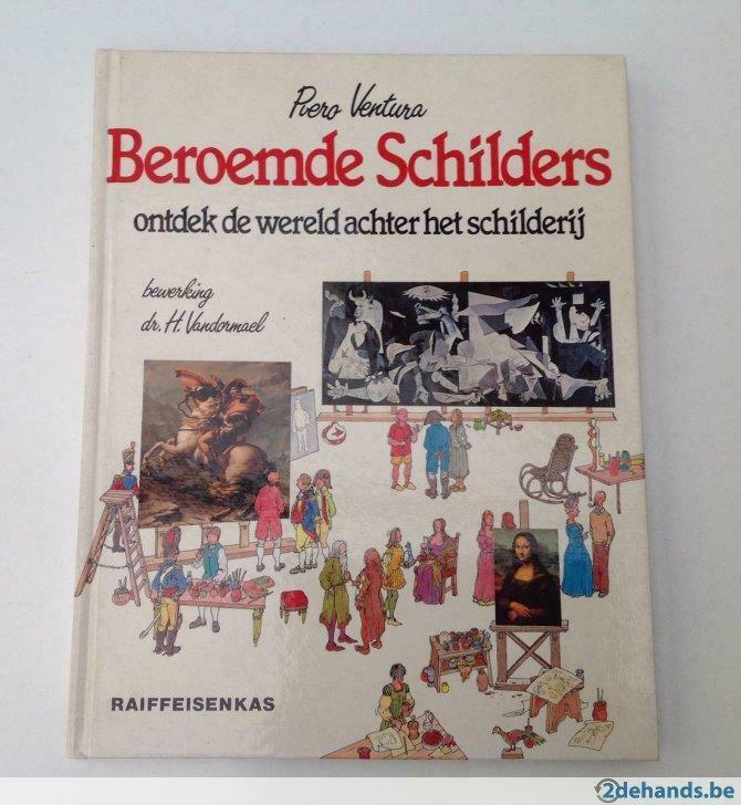 Boek Beroemde Schilders, Ophalen of Verzenden, Gelezen
