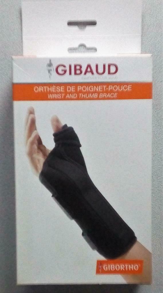 Orthèse de poignet- pouce droit adulte Taille 1D ou 14/18 Gi, Sport en Fitness, Ophalen, Nieuw, Overige typen
