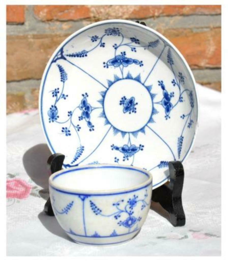 §pochon avec soucoupe tournai, Enlèvement ou Envoi, Utilisé, Céramique, Autres types