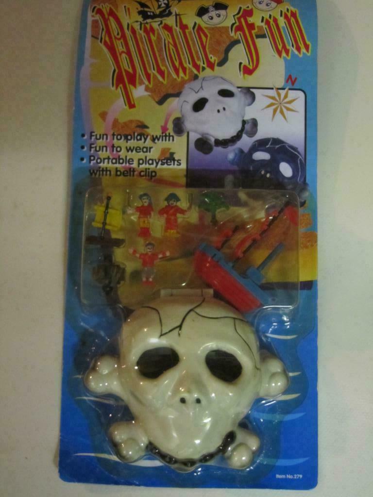 Pirate fun doodskop eiland met bootje vlot en 3 piraten, Ophalen of Verzenden, Nieuw, Jongen