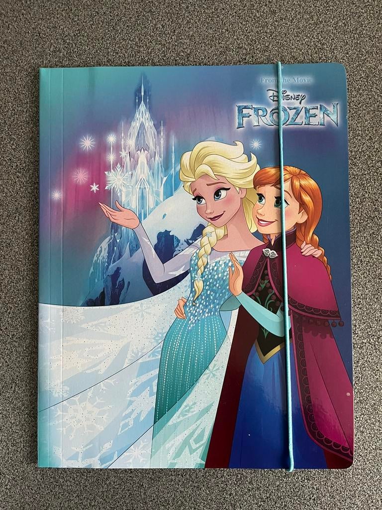 Disney Frozen elastomap A4, Diversen, Schoolbenodigdheden, Ophalen of Verzenden, Nieuw