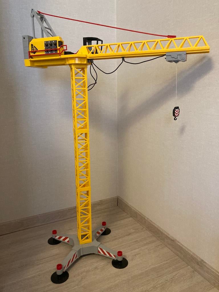 Hijskraan met afstandsbediening Playmobil, Ophalen, Zo goed als nieuw
