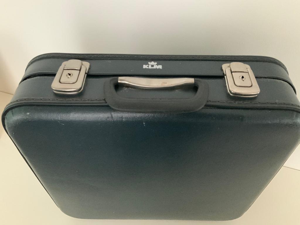 KLM CABINE reis KOFFERTJE ( vintage) valies, Ophalen, Gebruikt, Overige typen
