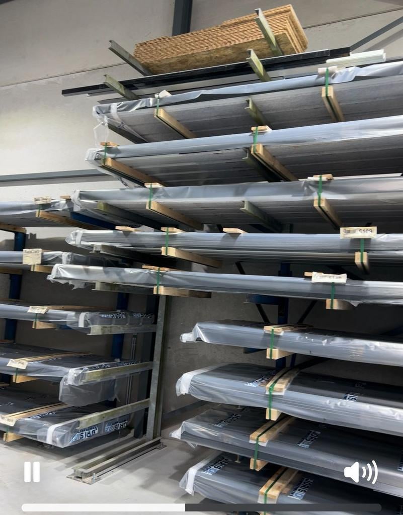 Anticondens antraciet kleur €15 m2 EXC BTW, Doe-het-zelf en Bouw, Ophalen of Verzenden, Metaal