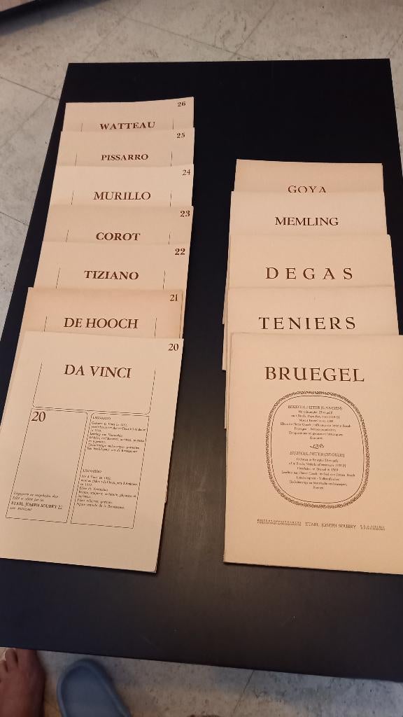 Mappen met soubry prenten van oude schilderijen, Antiek en Kunst, Verzenden