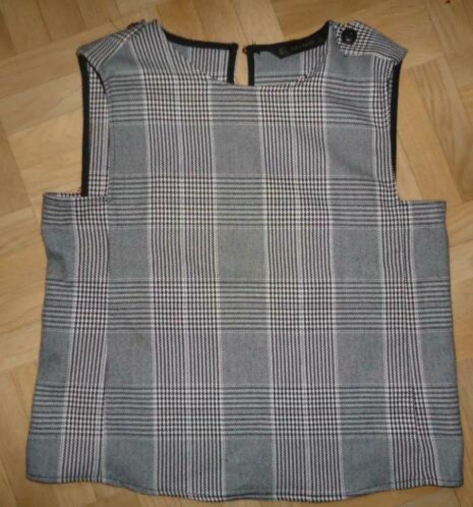 Debardeur zwart/wit ZARA - S, Ophalen of Verzenden, Wit