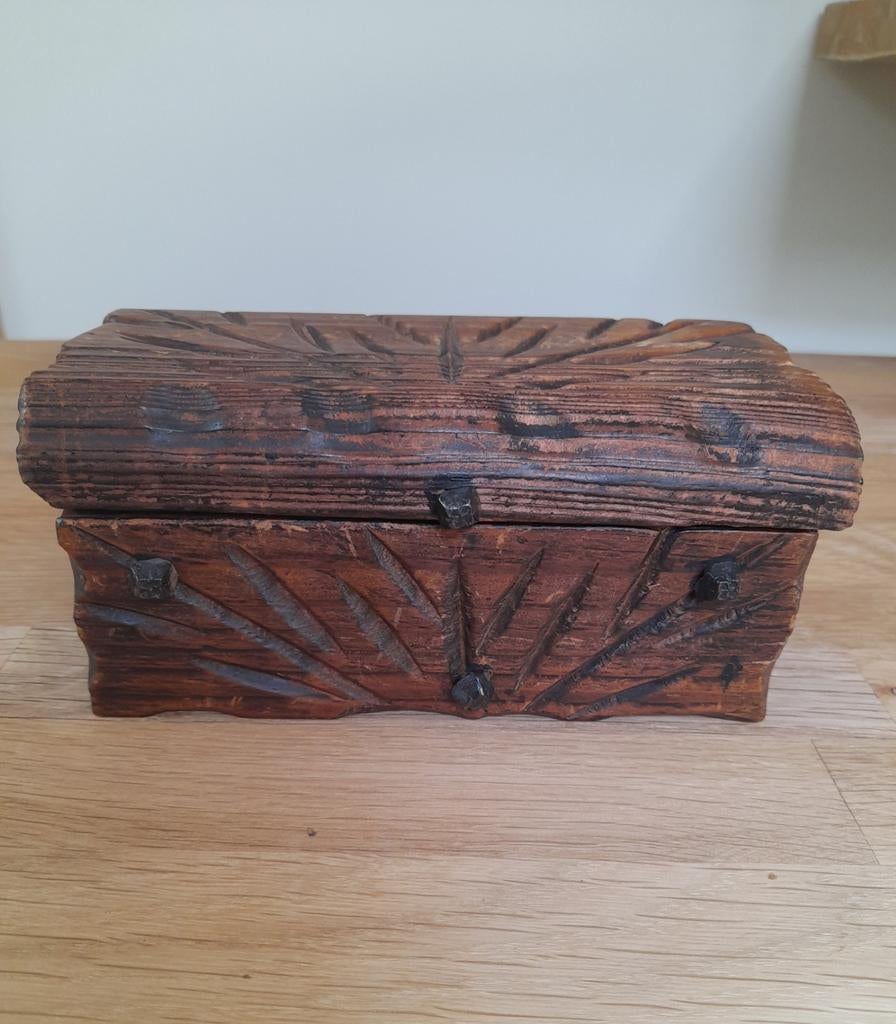Houten kist, Minder dan 50 cm, Gebruikt, Minder dan 50 cm, Ophalen of Verzenden