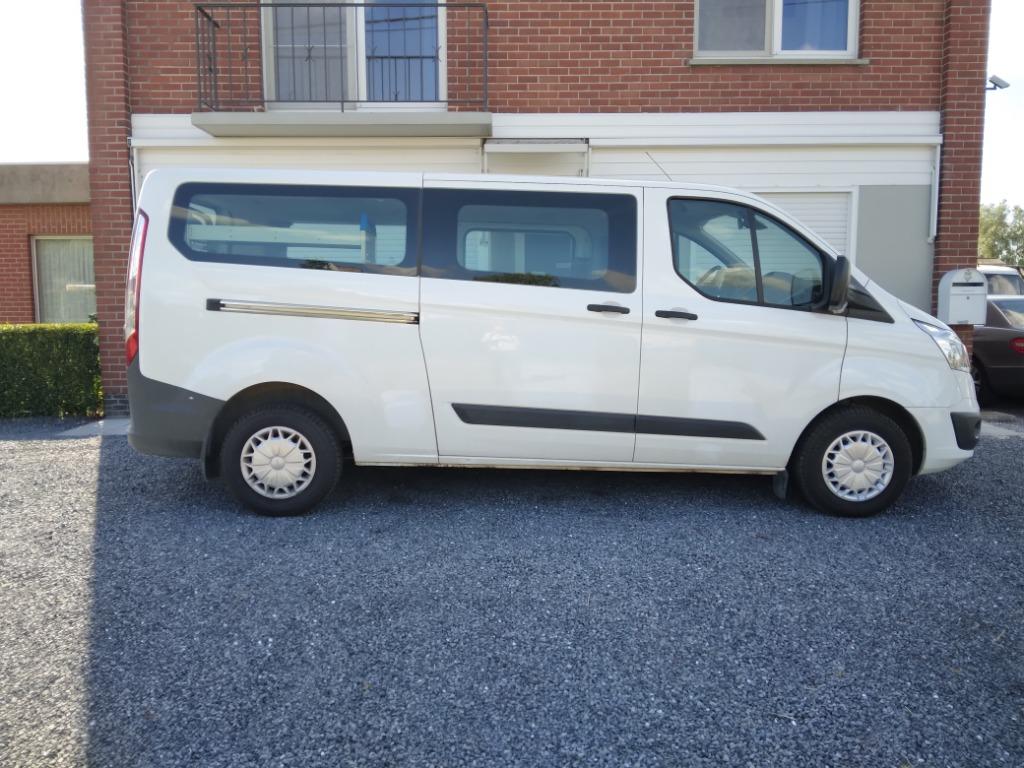 Ford Transit Custom, Auto's, Euro 5, Wit, Trekhaak, Bedrijf