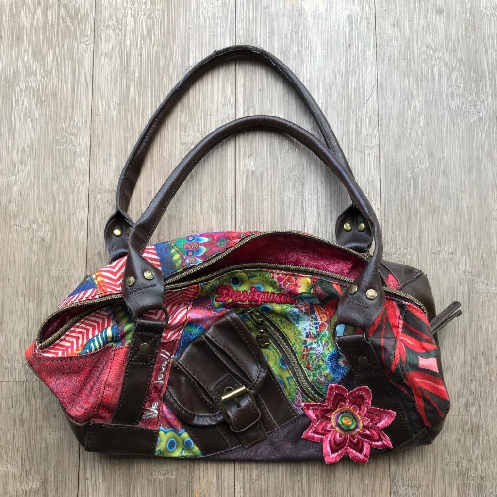 Sac Desigual, Enlèvement ou Envoi, Comme neuf, Brun, Sac à bandoulière