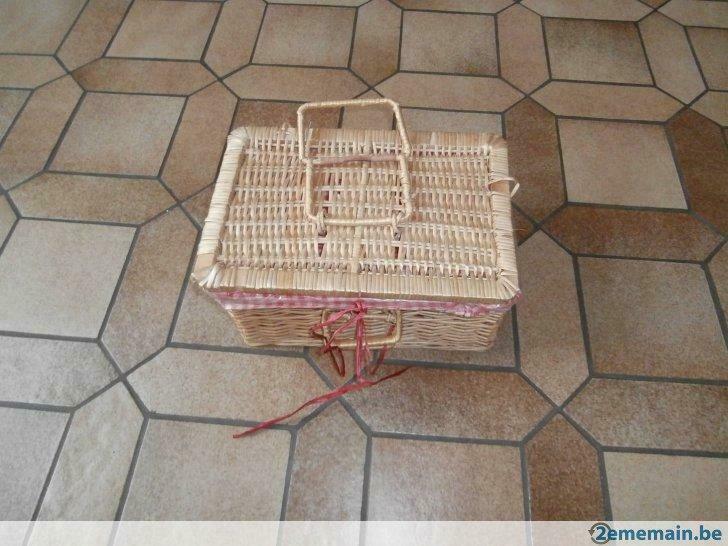 Panier pique-nique, Utilisé, Panier