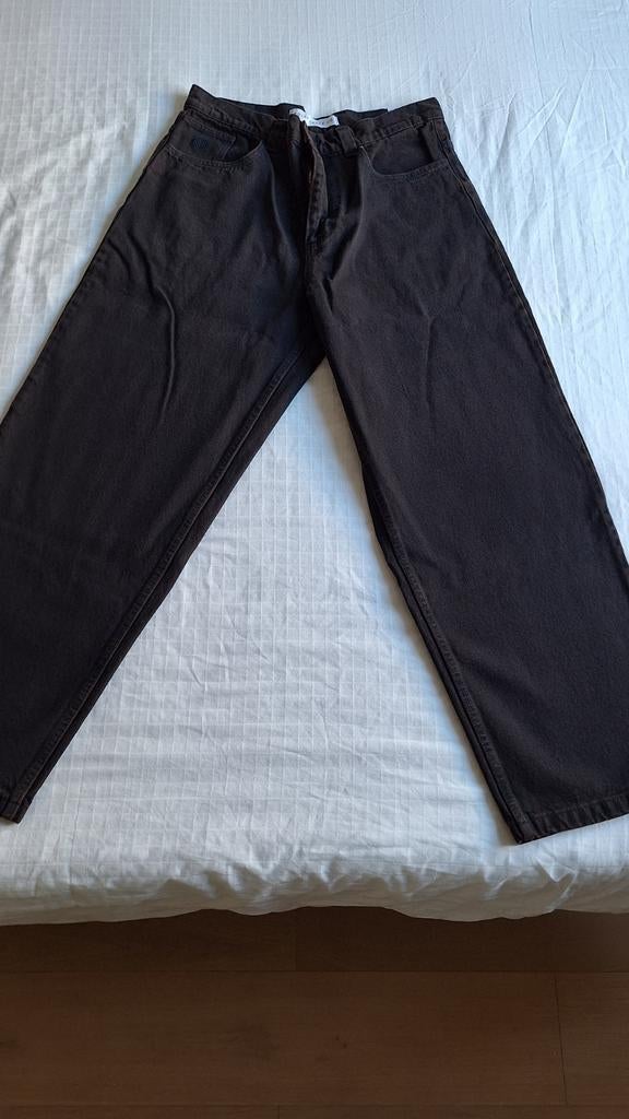 NIEUWE Big Boy - bruin/blauw - maat M, Kleding | Heren, Broeken en Pantalons, Ophalen, Maat 48/50 (M), Blauw