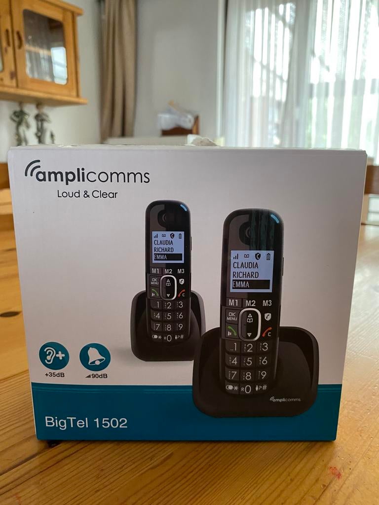 Draadloze telefoon Amplicomms, Telecommunicatie, Ophalen, Zo goed als nieuw
