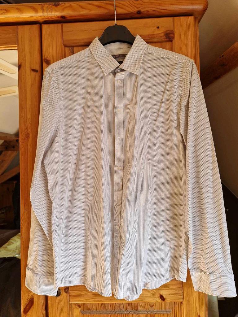 Chemise rayée C&A Taille 39/40, Kleding | Heren, Overhemden, Overige kleuren, Nieuw, Halswijdte 39/40 (M), C&A