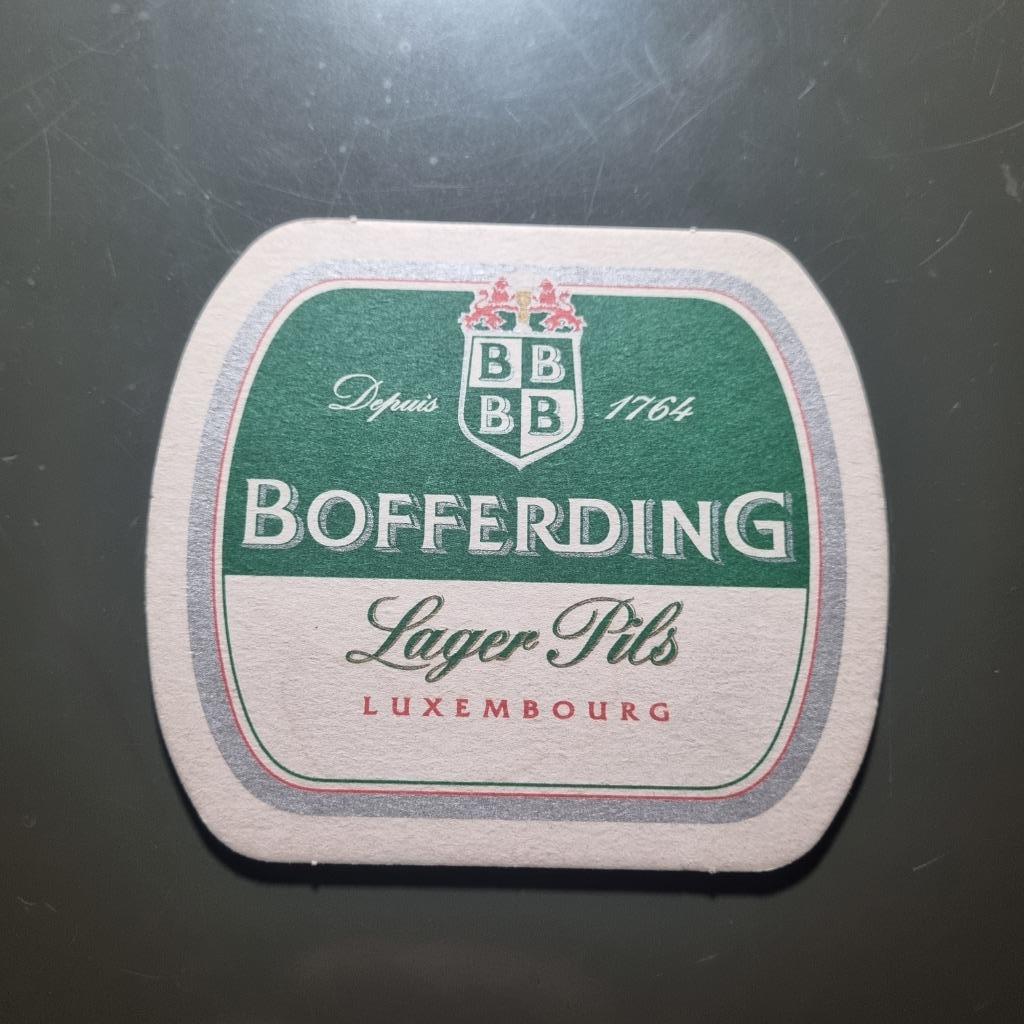 Sous Bock Bofferding (modèle 4), Verzamelen, Biermerken, Ophalen of Verzenden, Gebruikt, Viltje(s), Overige merken