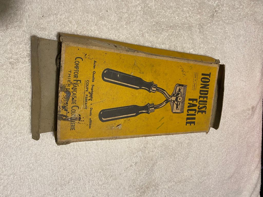 Tondeuse à main ancienne, Antiquités & Art, Enlèvement ou Envoi