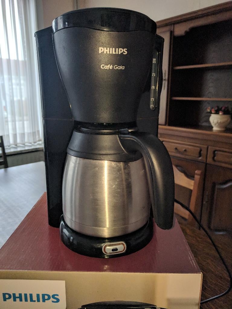 Cafetière Philips Café Gaia Thermo, Enlèvement, Utilisé, Cafetière, Café moulu