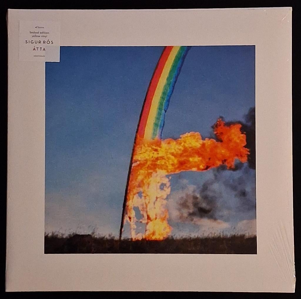 2LP Sigur Rós - Átta (Limited Edition - Yellow Vinyl) Sealed, Cd's en Dvd's, Ophalen of Verzenden, Nieuw in verpakking