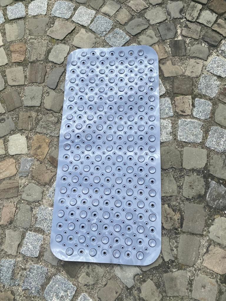 Tapis de bain non utilisé, Enlèvement, Neuf, Gris, Tapis de bain