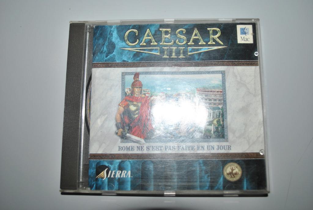 CD Sierra "Caesar III" pour Mac Etat correct, Verzenden, Gebruikt