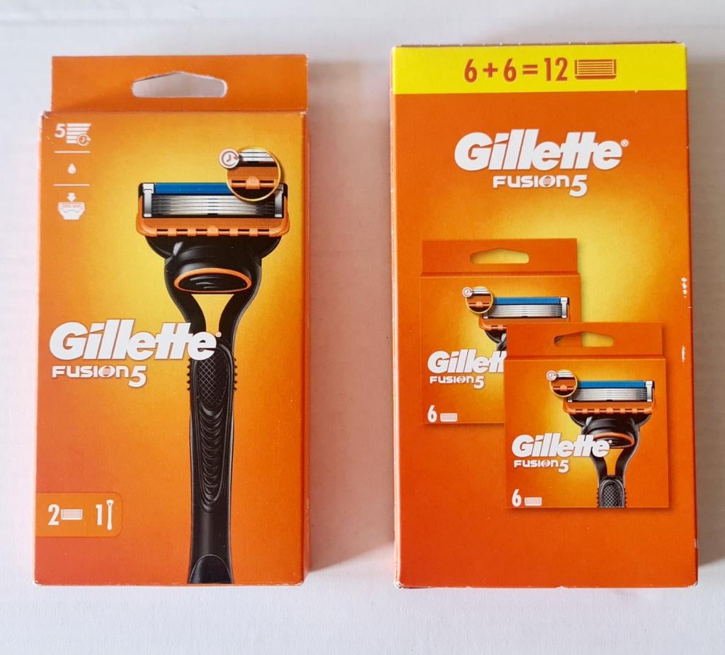 2 Packs Gillette Fusion  5, Enlèvement, Comme neuf