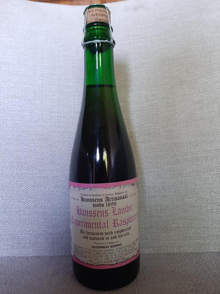 hanssens - experimental raspberry-2016-  37.5 cl, Ophalen, Nieuw, Flesje(s), Overige merken