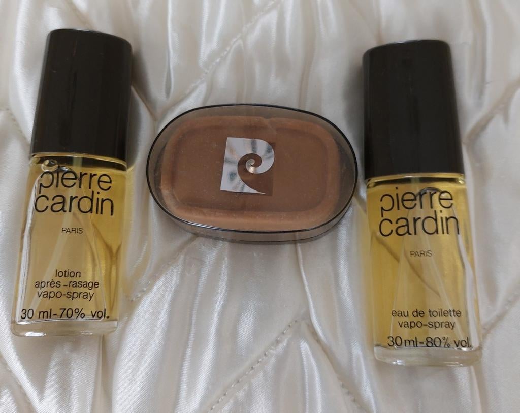 Original Parfums pour hommes pierre cardin Les 3 pièce35€, Enlèvement, Comme neuf
