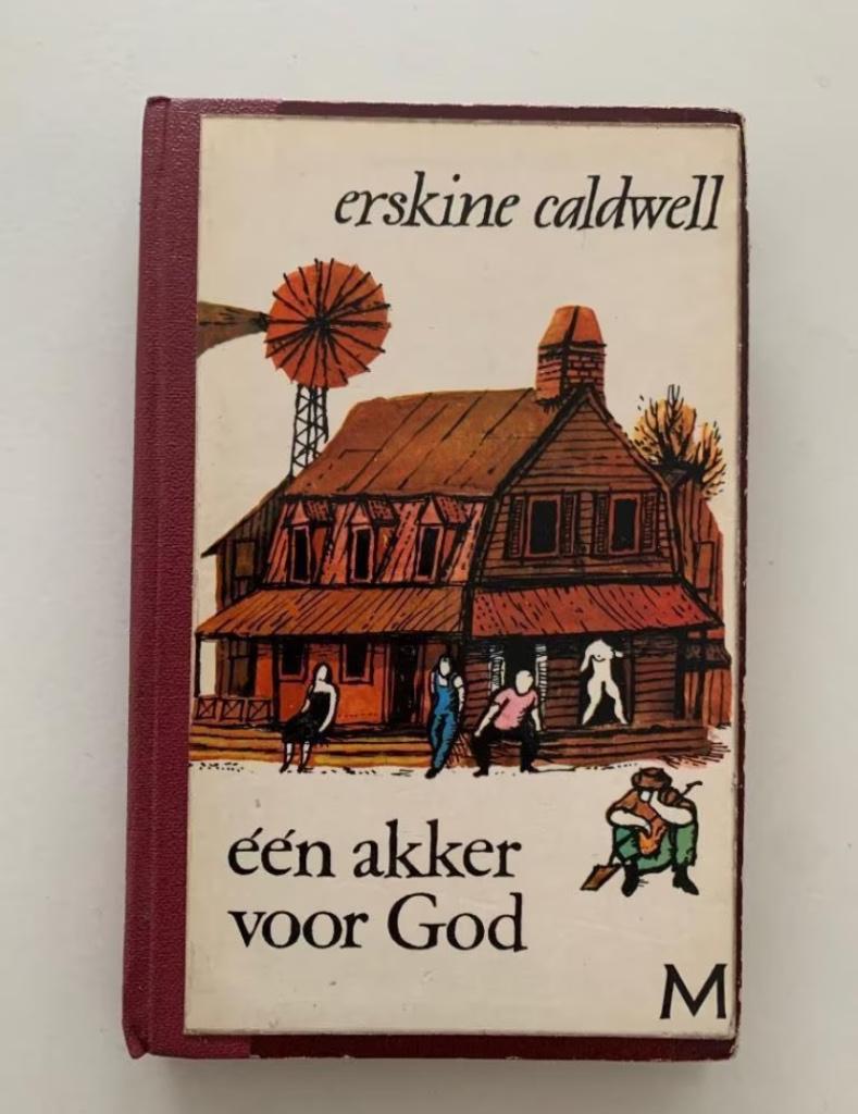 Één akker voor God, Erskine Caldwell, hardcover, Boeken, Ophalen of Verzenden, Gelezen