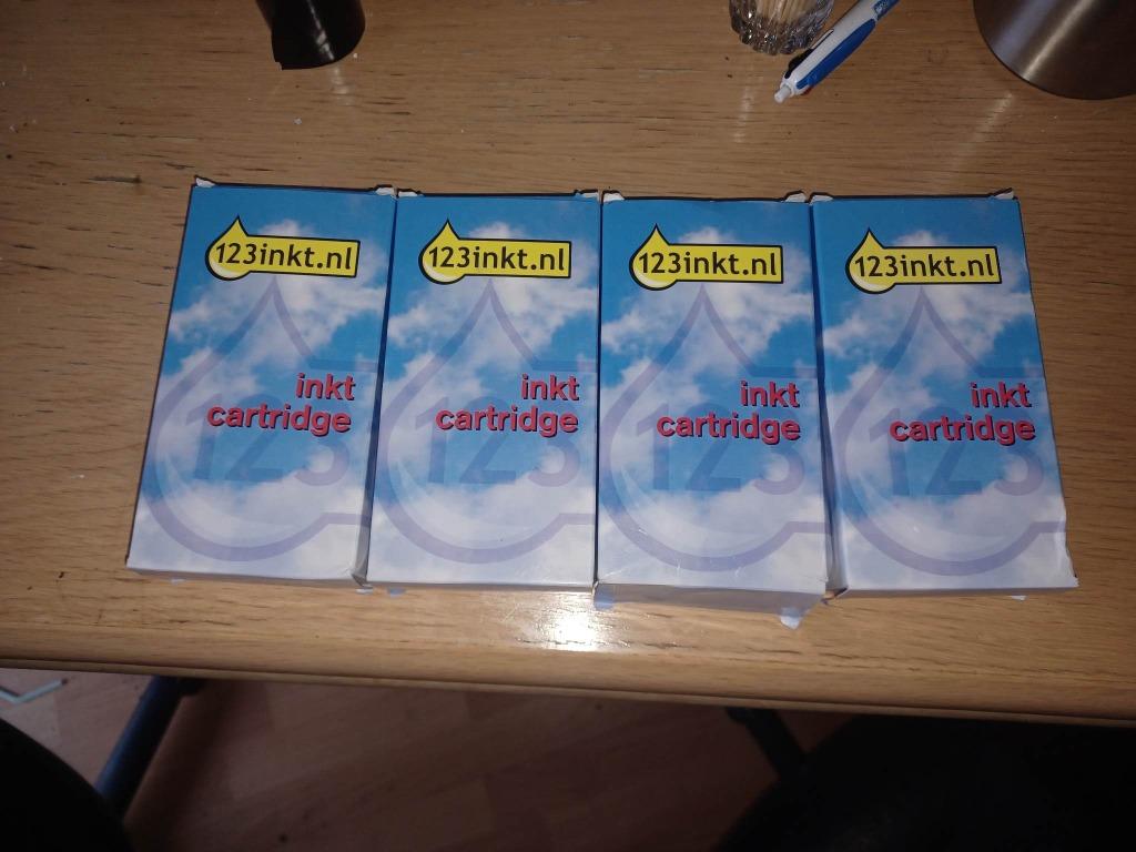 4 inktcartridges voor Canon printers te koop!Nwprijs:158€, Ophalen of Verzenden, Nieuw, Cartridge, 123inkt