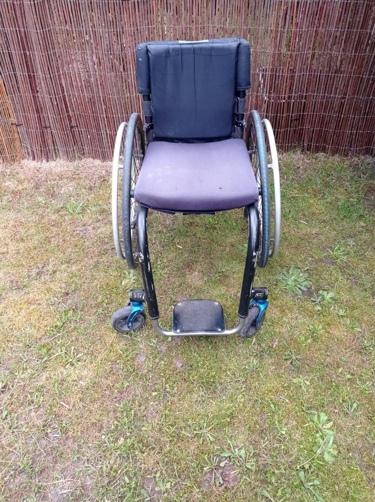 Rolstoel TI Lite (TILite), Ophalen, Inklapbaar, Gebruikt, Handbewogen rolstoel