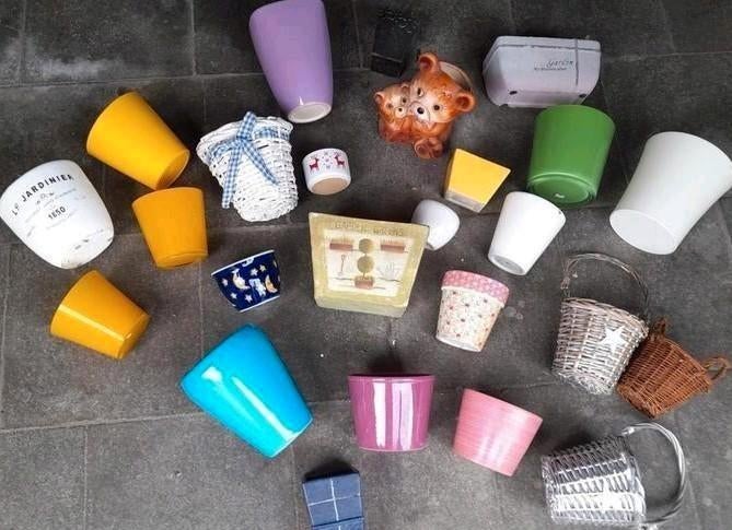 Diverse plantenpotten, Ophalen, Gebruikt