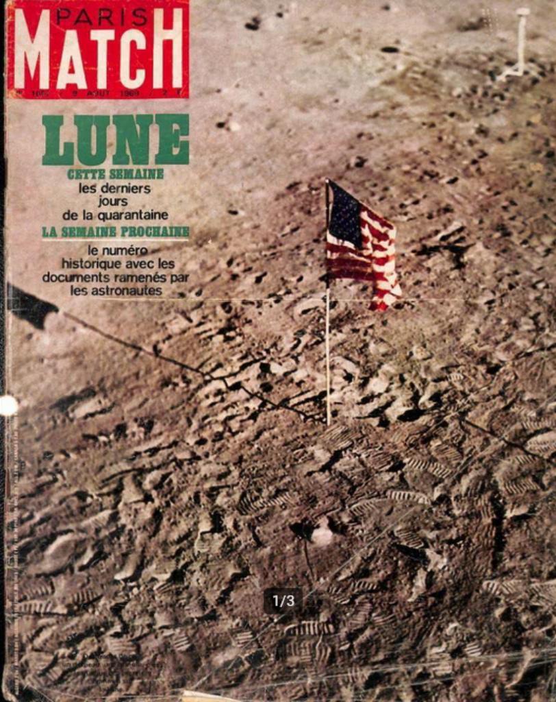 Paris Match N1057 (9 augustus 1969) - Historische editie., Verzamelen, Tijdschriften, Kranten en Knipsels, Tijdschrift, 1960 tot 1980
